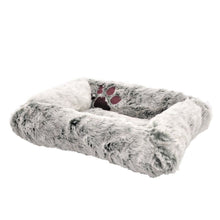 Load image into Gallery viewer, Rabbit Bed Cushion Luxury Plush Grey Small Animal Rabbit Ferret By Rosewood