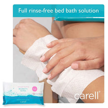 Load image into Gallery viewer, Carell CBB8 Bed Bath No Rinse Body Cleansing Cleaning Patient Wipes Pack Of 8