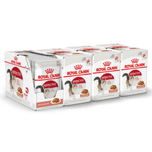 Load image into Gallery viewer, Royal Canin Wet Cat Food Instinctive Gravy Pouch 48 x 85g