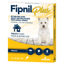 Load image into Gallery viewer, Fipnil Plus Spot on Solution For Cats & Dogs