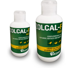 Load image into Gallery viewer, Zolcal-F Feed Liquid Calcium & Vitamin D3 Supplement for Birds, Reptiles & Rabbits - All Sizes