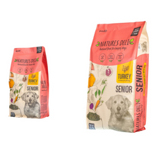 Load image into Gallery viewer, Natures Deli Senior Dried Dog Food Turkey and Rice