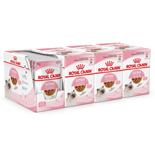 Load image into Gallery viewer, Royal Canin Wet Cat Food Kitten Pouch In Gravy 48 x 85g
