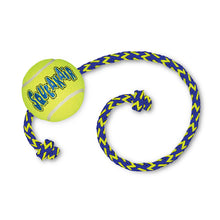 Load image into Gallery viewer, KONG Squeakair Ball With Rope Medium