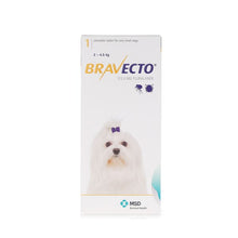 Load image into Gallery viewer, Bravecto (Fluralaner) Chewable Flea And Tick Tablet For Dogs