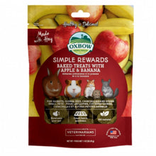 Load image into Gallery viewer, Oxbow Simple Rewards Baked Treats for Small Animals 85g