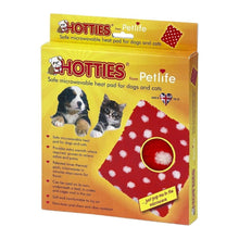 Load image into Gallery viewer, Petlife Microwavable Hottie Warm Heat Pad 8" x 9" For Pet Dog Cat Rabbit etc