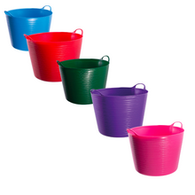 Load image into Gallery viewer, Red Gorilla Tubtrug Flexible Bucket- Large 38 Litre