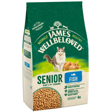 Load image into Gallery viewer, James Wellbeloved Senior Cat Food Fish & Rice