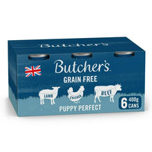 Load image into Gallery viewer, Butcher's Can Recipes Wet Dog Food 6x400g- Various Types