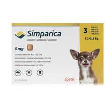 Load image into Gallery viewer, Simparica Palatable Tablets for Dogs