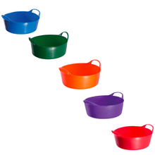 Load image into Gallery viewer, Red Gorilla Tubtrug Flexible Bucket- Mini Shallow 5 Litre
