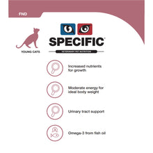 Load image into Gallery viewer, Dechra Specific FND Neutered Young Dry Kitten Food