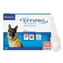 Load image into Gallery viewer, Virbac Effipro Spot On For Cats & Dogs 4 Pack