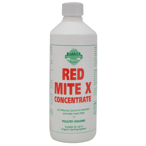 Barrier Red Mite X Concentrate For Poultry Housing 500ml 