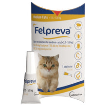 Load image into Gallery viewer, Felpreva (Emodepside, Praziquantel, Tigolaner) Spot On Solution For Cats - 1 Tube