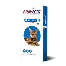 Load image into Gallery viewer, Bravecto (Fluralaner) Flea And Tick Spot On For Cats