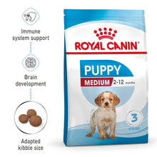 Load image into Gallery viewer, Royal Canin Dry Dog Food For Medium Puppies - All Sizes