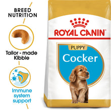 Load image into Gallery viewer, Royal Canin Dry Dog Food Specifically For Puppy Cocker 3kg