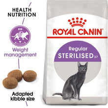 Load image into Gallery viewer, Royal Canin Regular Sterilised 37 Adult Dry Cat Food For Cats