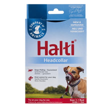Load image into Gallery viewer, Company Of Animals Halti Dog Headcollar Red