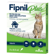 Load image into Gallery viewer, Fipnil Plus Spot on Solution For Cats & Dogs