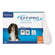 Load image into Gallery viewer, Virbac Effipro Spot On For Cats & Dogs 4 Pack