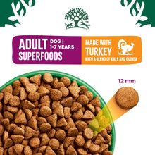Load image into Gallery viewer, James Wellbeloved Turkey, Kale & Quinoa Adult Dog Superfood 1.5kg