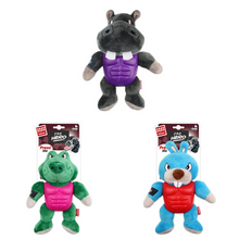 Load image into Gallery viewer, GiGwi I'm Hero TPR Armor TPR/Plush with Squeaker