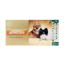 Load image into Gallery viewer, Advocate (Imidaclopid/Moxidectin) Spot On For Dogs 40 For Puppies and Small Dogs Up To 4kg