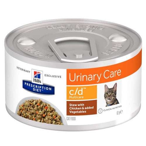 Hill's Prescription Diet Feline c/d Multicare Stew Cat Food 24 x 82g