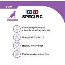 Load image into Gallery viewer, Dechra Specific FGW Senior Cat Food Wet Foil Trays