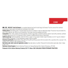 Load image into Gallery viewer, Dechra SPECIFIC™ CXW Adult All Breeds Wet Dog Food 6 x 300g