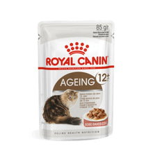 Load image into Gallery viewer, Royal Canin Ageing 12+ Senior In Gravy Wet Cat Food For Cats 48 x 85g