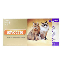 Load image into Gallery viewer, Advocate Spot On For Cats - 80 (Imidaclopid/Moxidectin) For Cats & Kittens Over 4kg