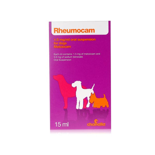 Chanelle Rheumocam 1.5mg/ml Oral Suspension For Dogs