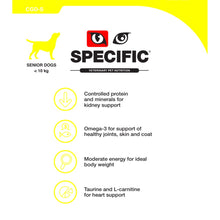 Load image into Gallery viewer, Dechra Specific CGD-S Senior Small Breed Dry Dog Food