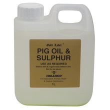 Load image into Gallery viewer, Gold Label Pig Oil And Sulphur For Horses- Various Sizes