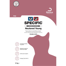 Load image into Gallery viewer, Dechra Specific FND Neutered Young Dry Kitten Food