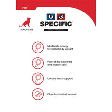 Load image into Gallery viewer, Dechra SPECIFIC FXD Adult Dry Cat Food