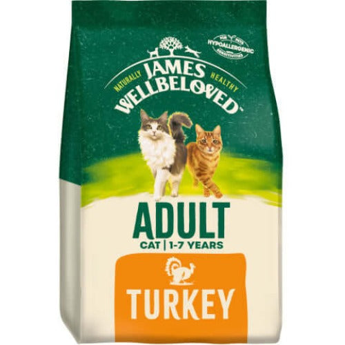 James Wellbeloved Adult Cat Food Turkey & Rice 