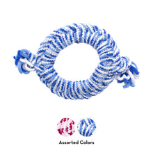 Load image into Gallery viewer, KONG Rope Ring Puppy Assorted Medium