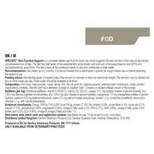 Load image into Gallery viewer, Dechra SPECIFIC FOD Skin Function Support Dry Cat Food