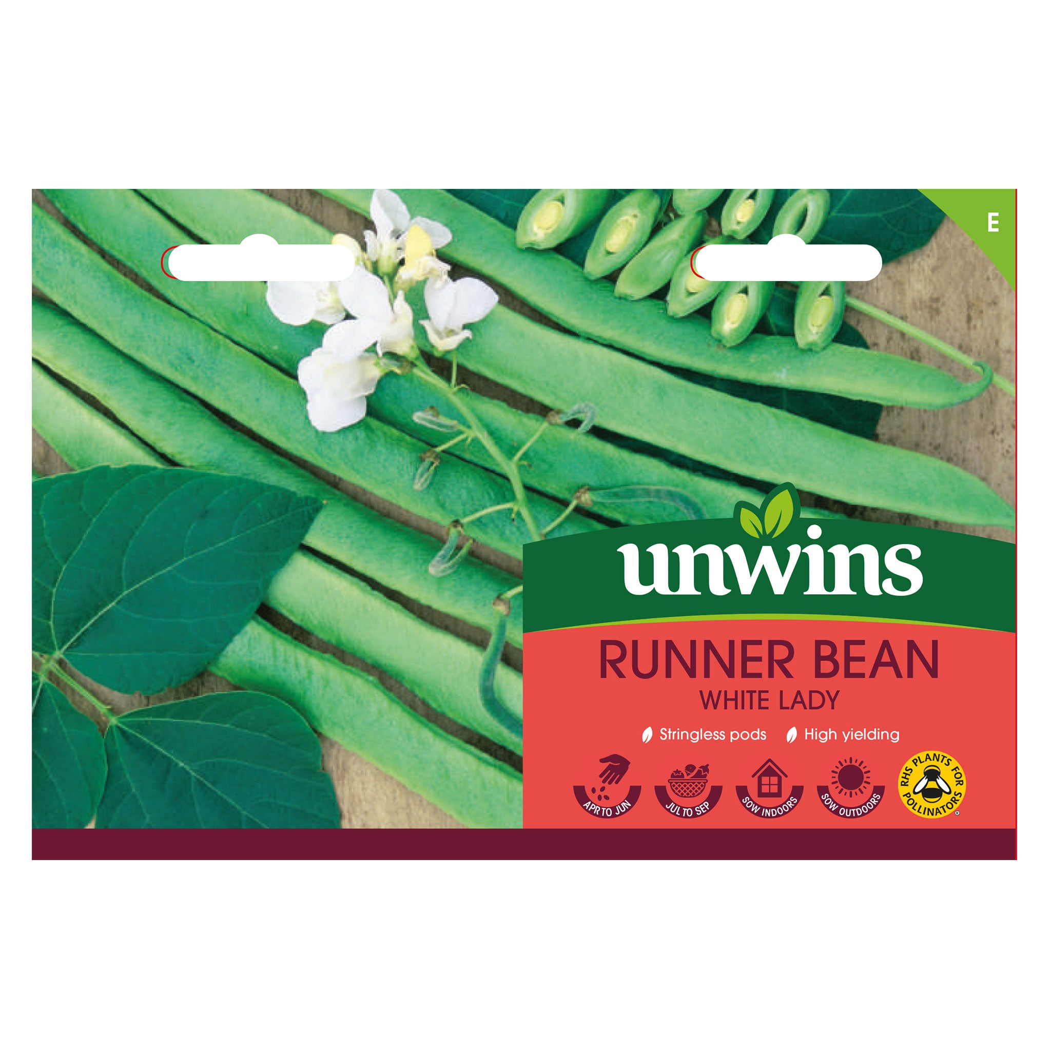 Runner Bean White Lady | Direct4Pet