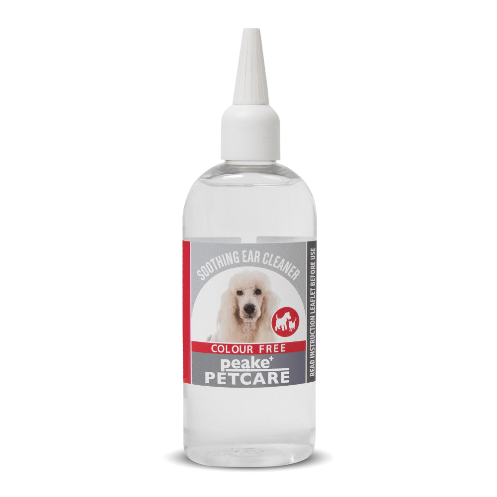 Peake Pet Care Soothing Clear Colour Free Ear Cleaner - 50ml, 150ml, 500ml