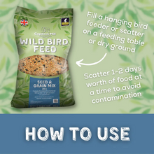 Load image into Gallery viewer, Copdock Mill Wild Bird Seed &amp; Grain Mix 2.5kg
