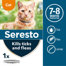 Load image into Gallery viewer, Seresto Flea and Tick Control Collars For Cats, Small Dogs, &amp; Large Dogs
