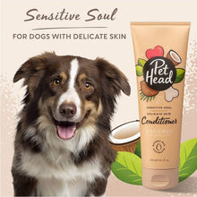 Load image into Gallery viewer, Pet Head Sensitive Soul Dog Conditioner 250ml - Gentle Conditioning for Soft, Smooth, Easy to Brush Coats
