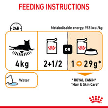 Load image into Gallery viewer, Royal Canin Wet Cat Food Hair &amp; Skin Care in Gravy Pack of 12 x 85g

