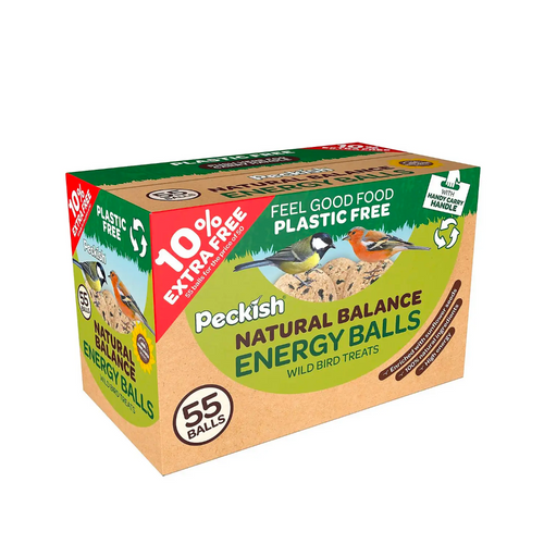Peckish Natural Balance Energy Balls 50 Box +10% Extra Free